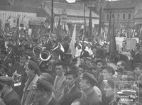 Salgótarján Főtér, 1947-es választási nagygyűlés