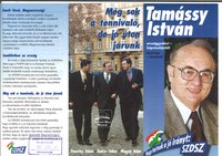 Tamássy István az SZDSZ képviselőjelöltje