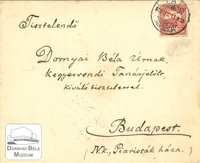 Dr. Dornyay Béla Főgimnáziumi tanár részére küldött levelek